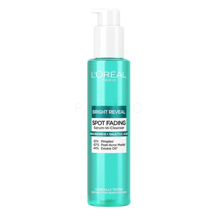 L&#039;Oréal Paris Bright Reveal Spot Fading Serum-In-Cleanser Čistilni gel 150 ml