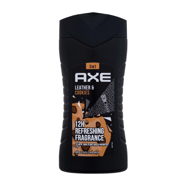 Axe Leather &amp; Cookies Gel za prhanje za moške 250 ml