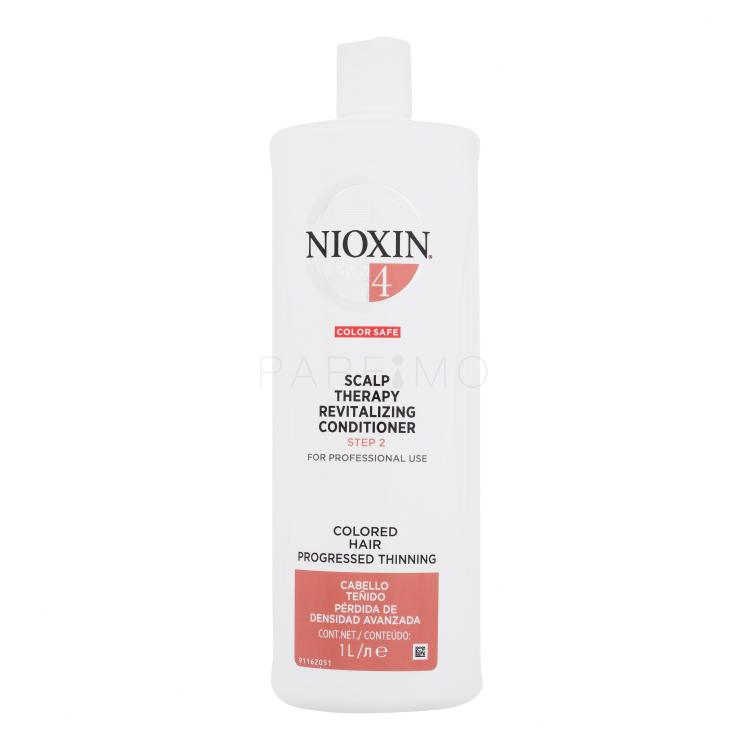 Nioxin System 4 Color Safe Scalp Therapy Revitalizing Conditioner Balzam za lase za ženske 1000 ml