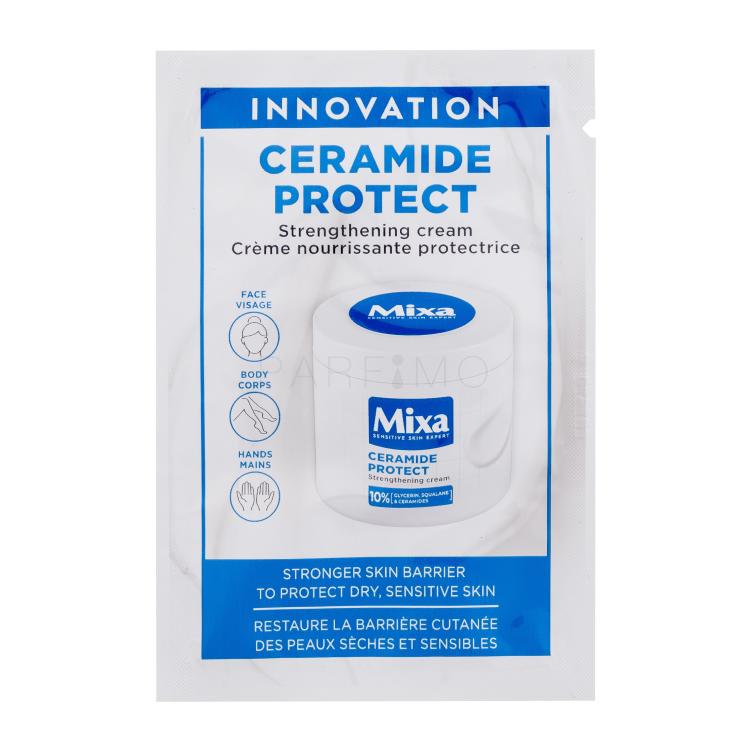 Mixa Ceramide Protect Strengthening Cream Krema za telo za ženske 7 ml