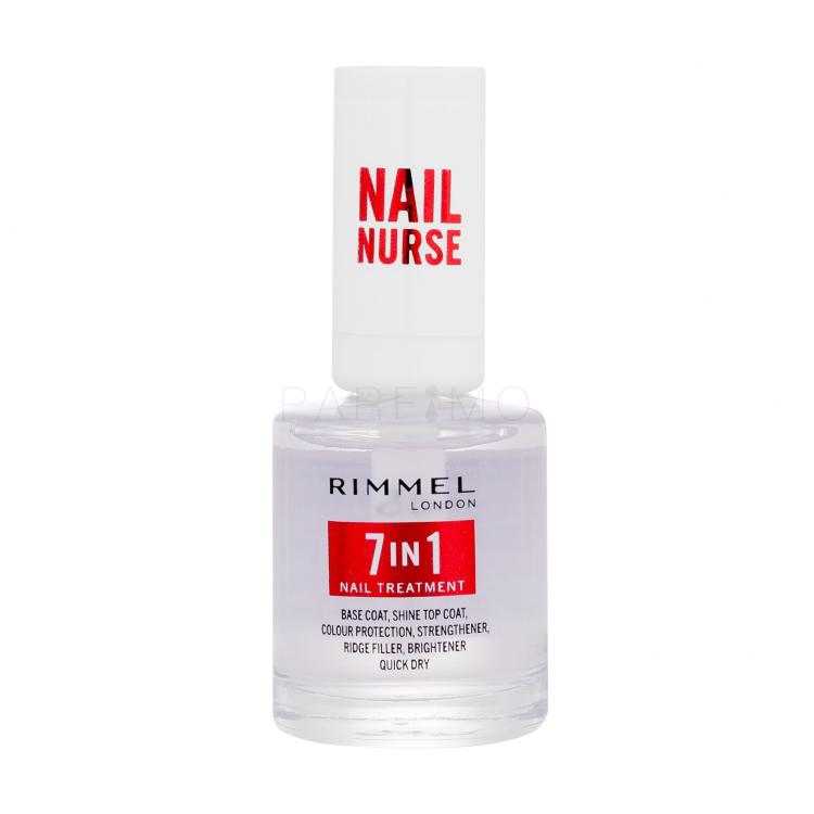 Rimmel London Nail Nurse 7in1 Nail Treatment Lak za nohte za ženske 12 ml