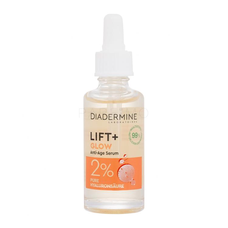 Diadermine Lift+ Glow Anti-Age Serum Serum za obraz za ženske 30 ml