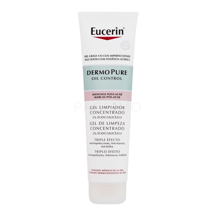 Eucerin DermoPure Triple Effect Cleansing Gel Čistilni gel za ženske 150 ml