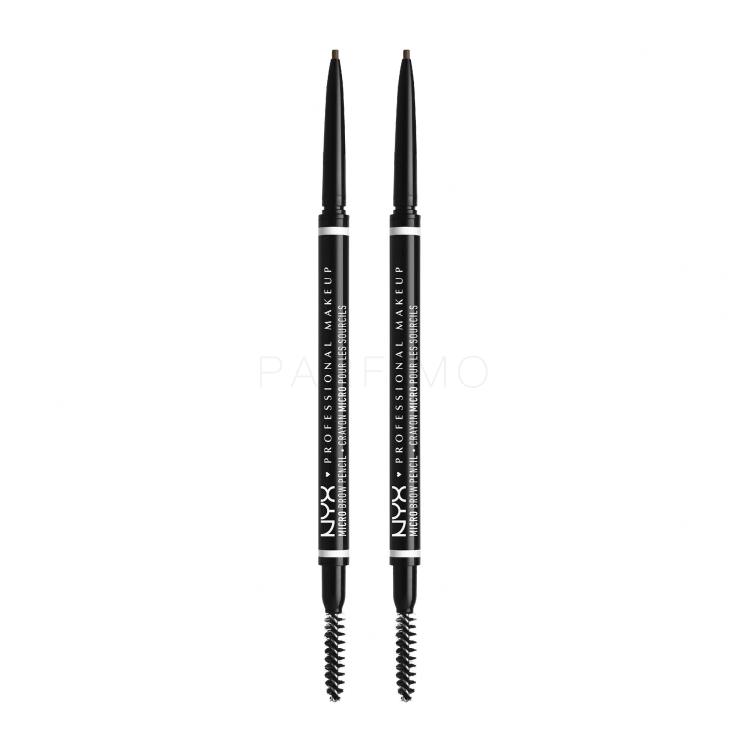 Set Svinčnik za obrvi NYX Professional Makeup Micro Brow Pencil