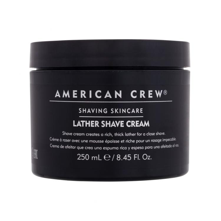 American Crew Shaving Skincare Lather Shave Cream Krema za britje za moške 250 ml