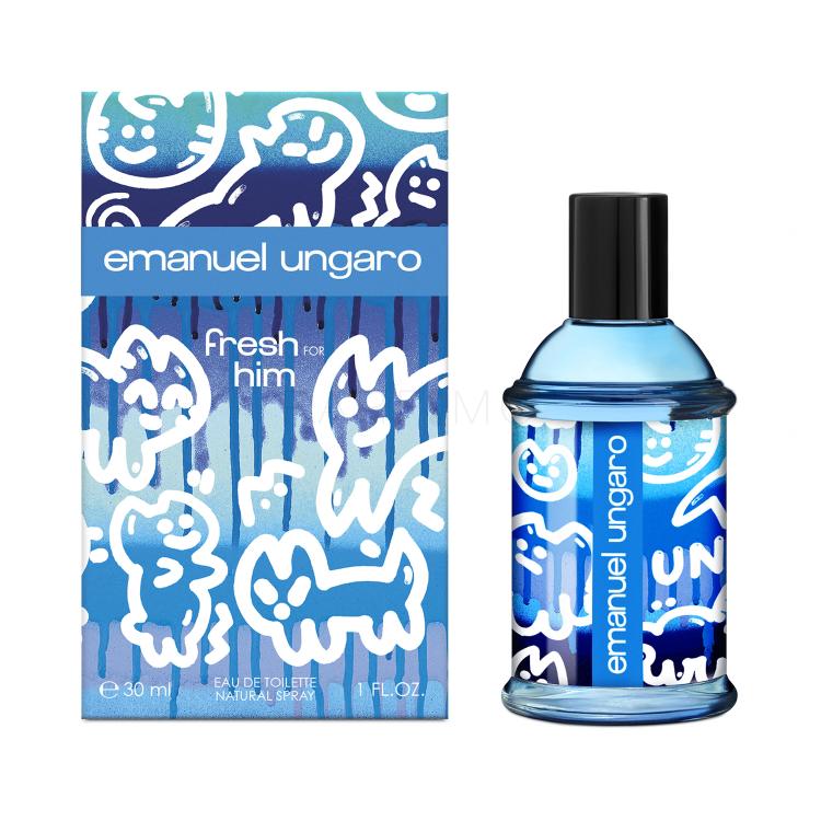 Emanuel Ungaro Fresh For Him Toaletna voda za moške 30 ml