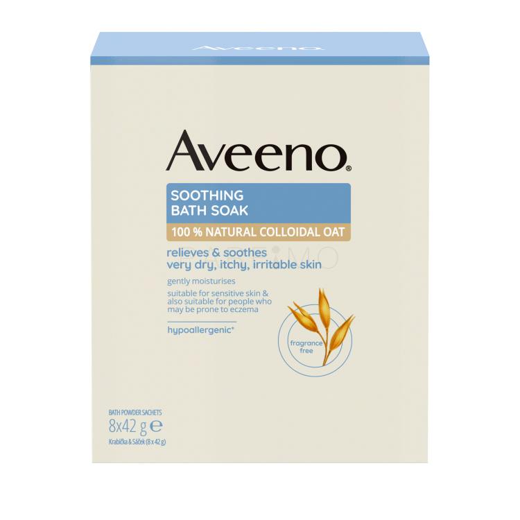 Aveeno Soothing Bath Soak Kopalna sol Set