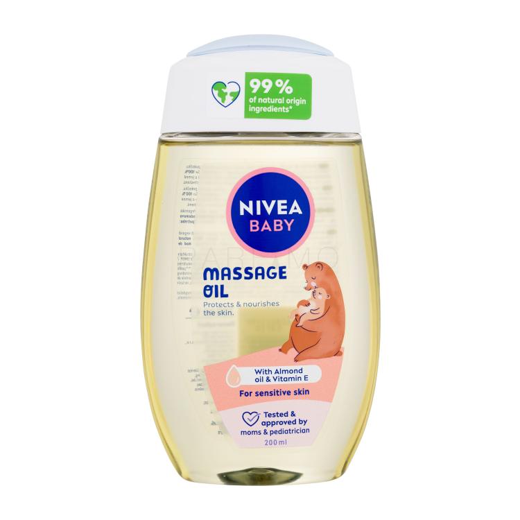 Nivea Baby Massage Oil Olje za telo za otroke 200 ml