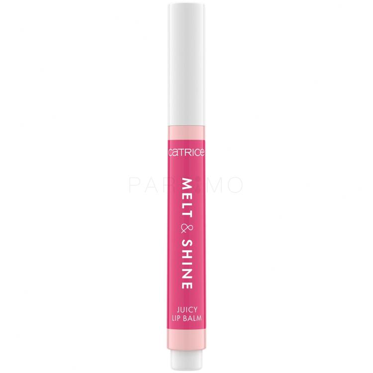 Catrice Melt &amp; Shine Juicy Lip Balm Balzam za ustnice za ženske 1,3 g Odtenek 060 Malibu Barbie