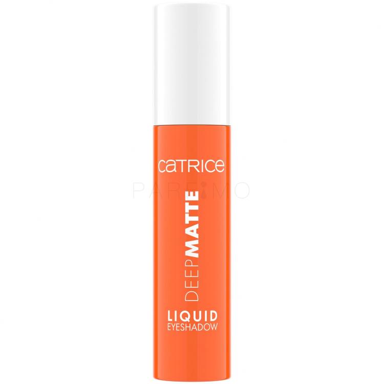 Catrice Deep Matte Liquid Eyeshadow Senčilo za oči za ženske 4 ml Odtenek 050 Papaya Passion