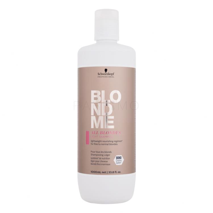 Schwarzkopf Professional Blond Me All Blondes Light Šampon za ženske 1000 ml