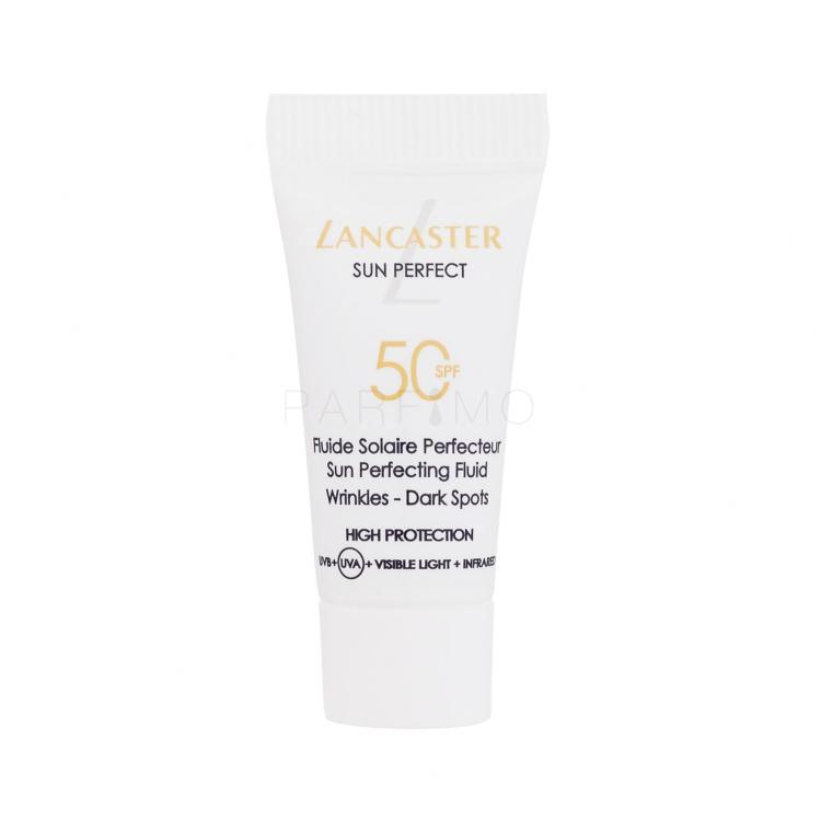 Lancaster Sun Perfect Sun Perfecting Fluid SPF50 Zaščita pred soncem za obraz za ženske 3 ml