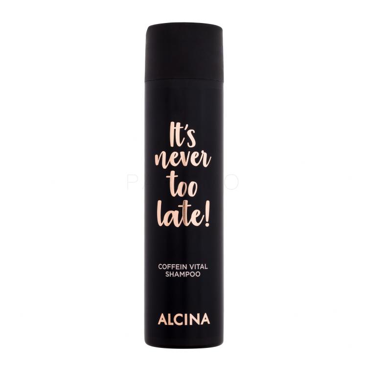 ALCINA It´s Never Too Late! Coffein Vital Shampoo Šampon za ženske 250 ml