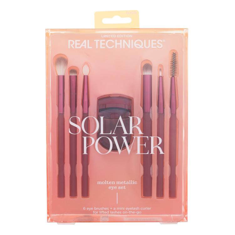 Real Techniques Solar Power Molten Metallic Eye Set Čopič za ličenje za ženske Set