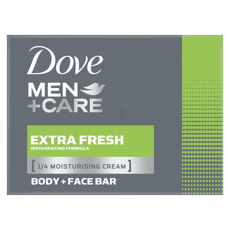 Dove Men + Care Extra Fresh Body + Face Bar Trdo milo za moške 90 g