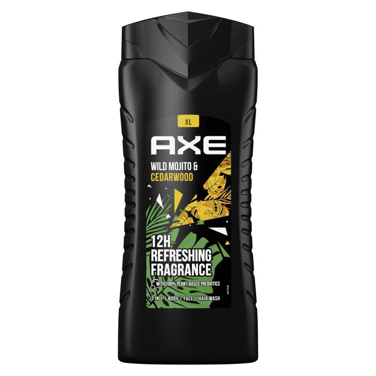 Axe Wild Mojito &amp; Cedarwood Gel za prhanje za moške 400 ml