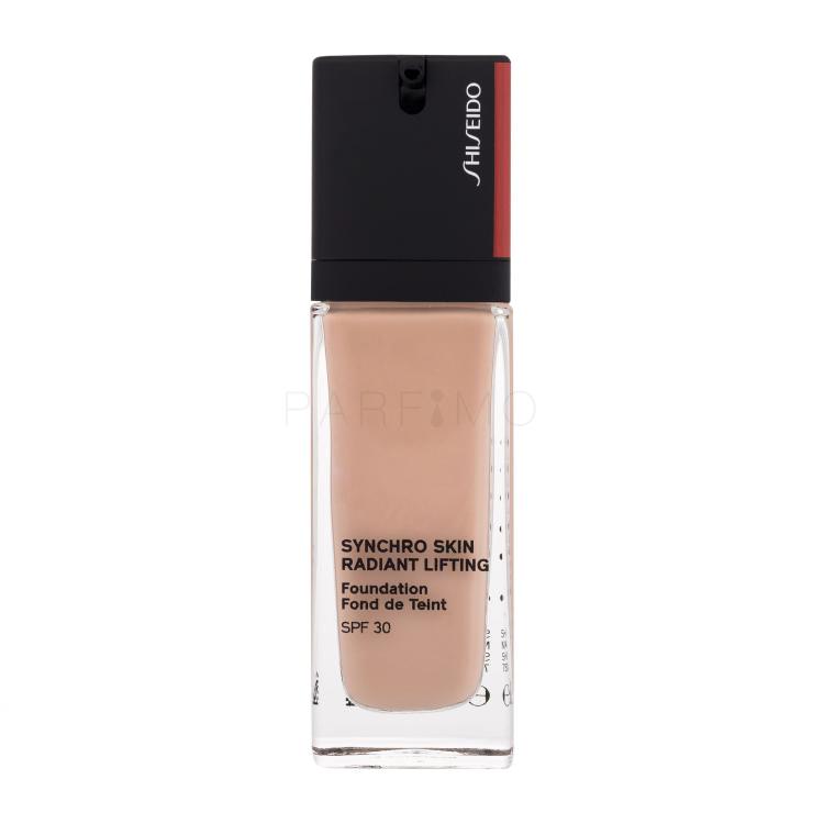 Shiseido Synchro Skin Radiant Lifting SPF30 Puder za ženske 30 ml Odtenek 220 Linen