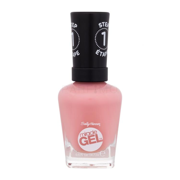 Sally Hansen Miracle Gel Lak za nohte za ženske 14,7 ml Odtenek 245 Salte-Lite Pink