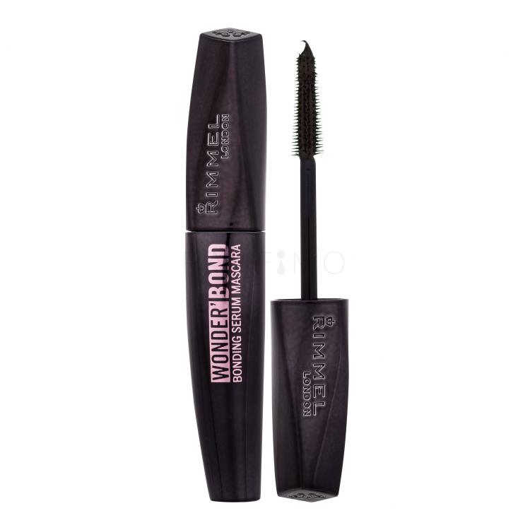 Rimmel London Wonder&#039;Bond Bonding Serum Mascara Maskara za ženske 11 ml Odtenek 002 Black Brown