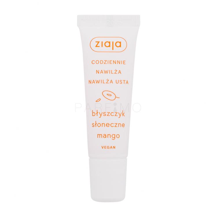 Ziaja Lip Gloss Sunny Mango Glos za ustnice za ženske 12 ml