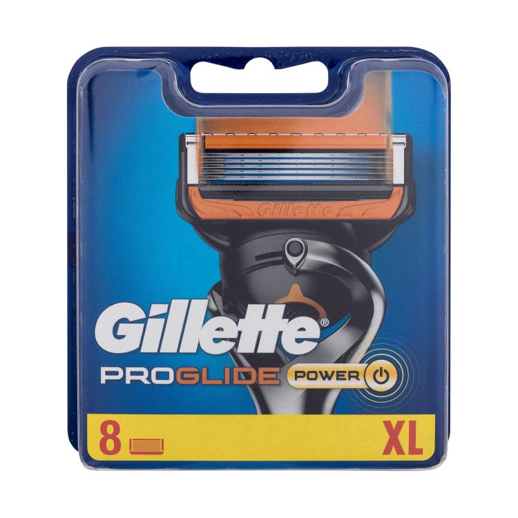 Gillette ProGlide Power Nadomestne britvice za moške Set poškodovana škatla