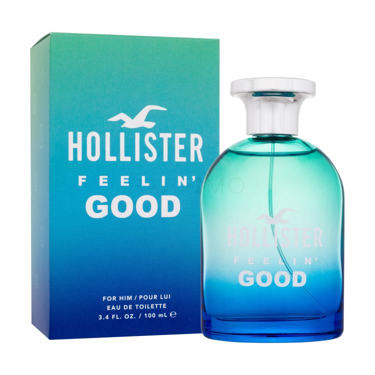 Hollister Feelin&#039; Good Toaletna voda za moške 100 ml
