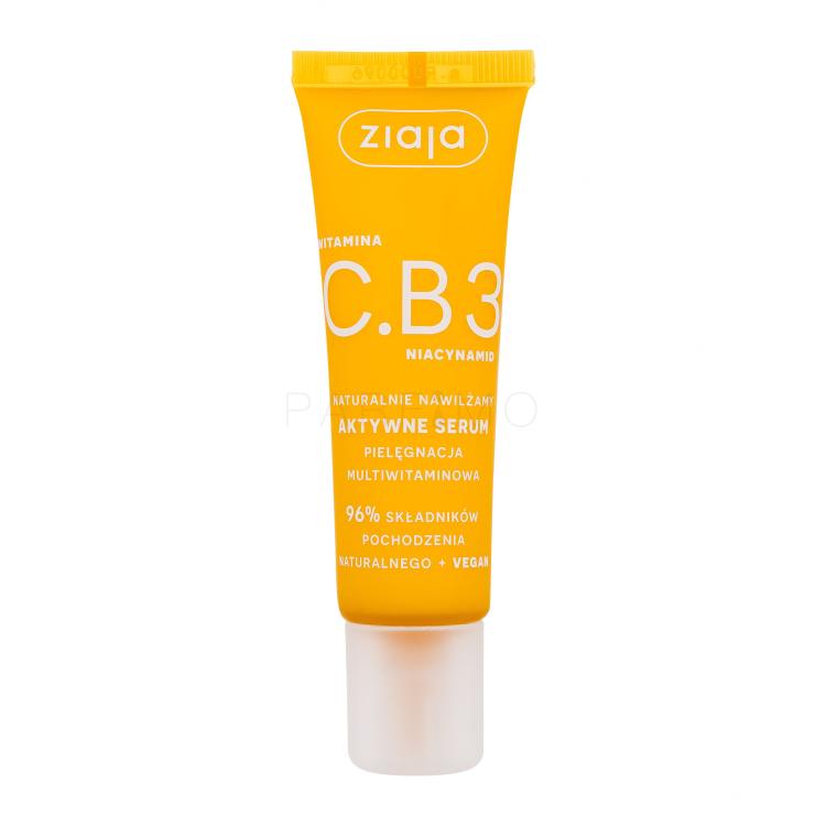 Ziaja Vitamin C.B3 Niacinamide Active Face Serum Serum za obraz za ženske 30 ml