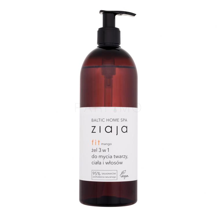 Ziaja Baltic Home Spa Fit Shower Gel &amp; Shampoo 3 in 1 Gel za prhanje za ženske 500 ml