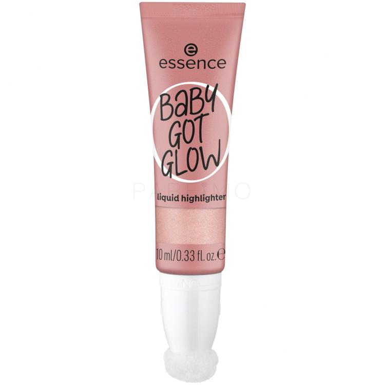 Essence Baby Got Glow Liquid Highlighter Osvetljevalec za ženske 10 ml Odtenek 20 Rose And Shine