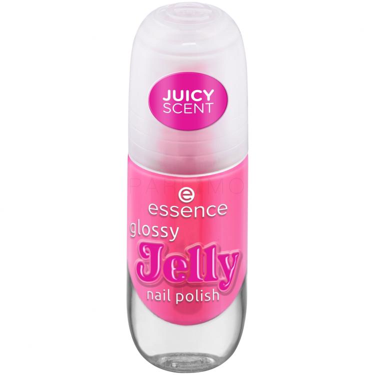 Essence Glossy Jelly Lak za nohte za ženske 8 ml Odtenek 04 Bonbon Babe