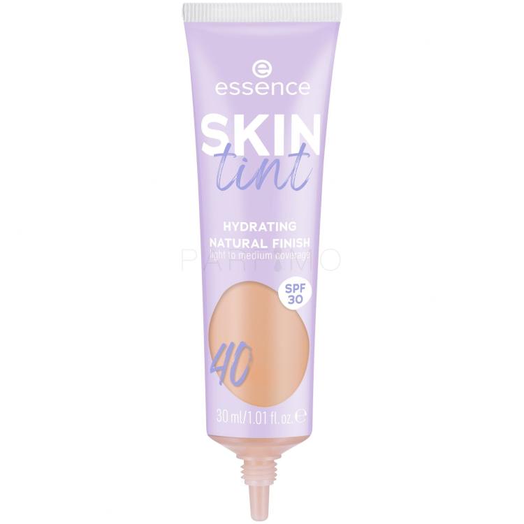 Essence Skin Tint Hydrating Natural Finish SPF30 Puder za ženske 30 ml Odtenek 40