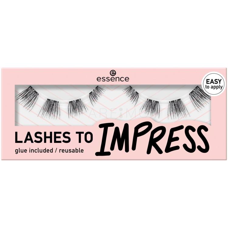 Essence Lashes To Impress 08 Pre-Cut Lashes Umetne trepalnice za ženske 1 kos