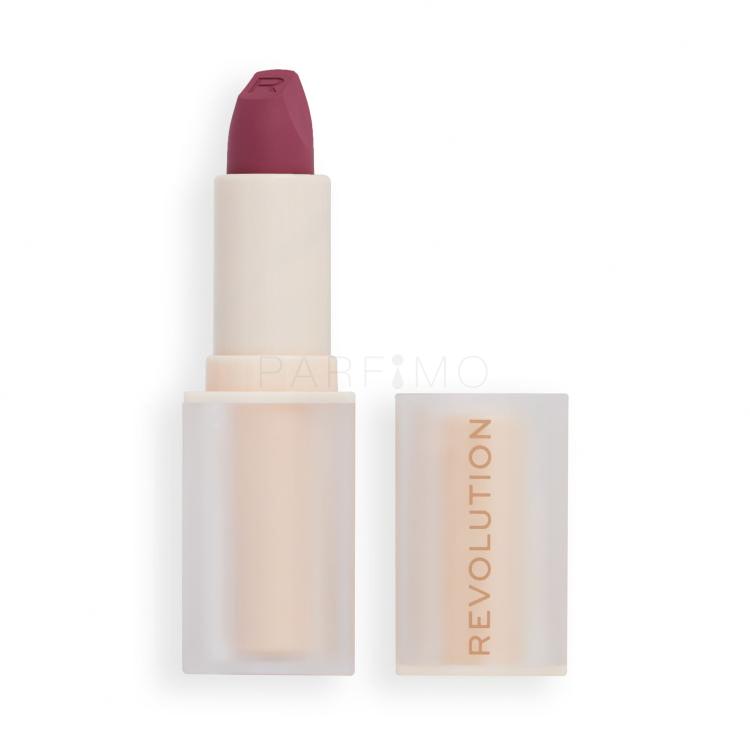 Makeup Revolution London Lip Allure Soft Satin Lipstick Šminka za ženske 3,2 g Odtenek Berry Boss