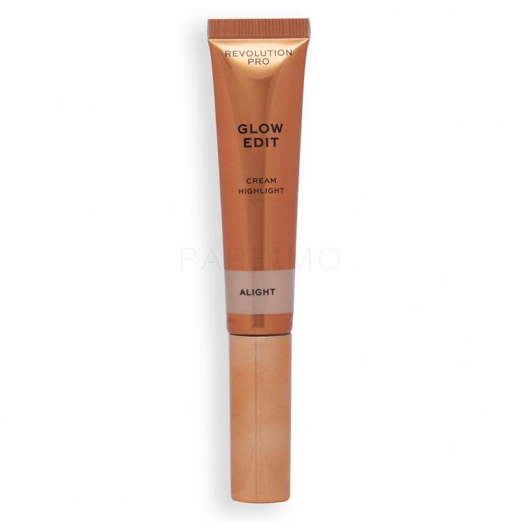 Revolution Pro Glow Edit Cream Highlighter Osvetljevalec za ženske 15 ml Odtenek Alight