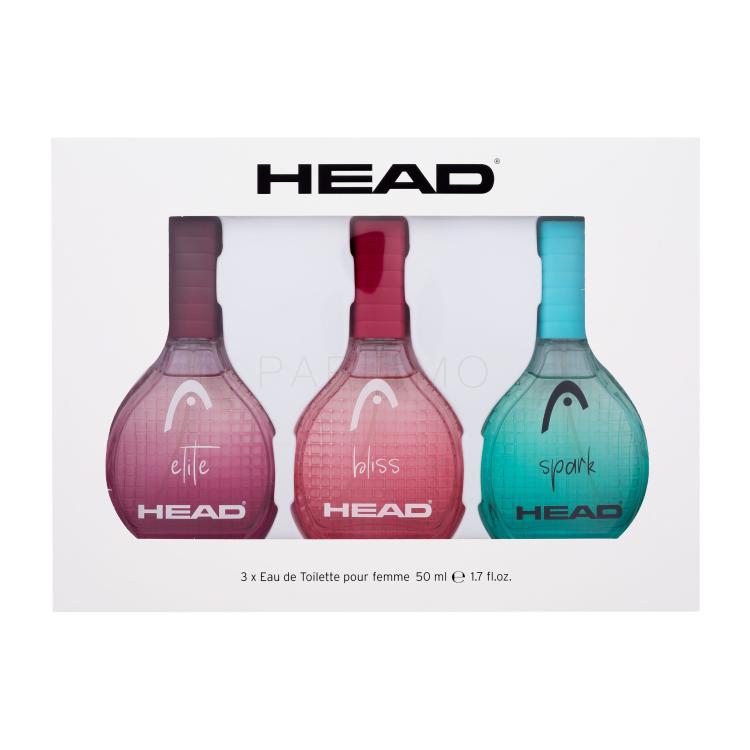 HEAD Elite Darilni set toaletna voda Elite 50 ml + toaletna voda Bliss 50 ml + toaletna voda Spark 50 ml