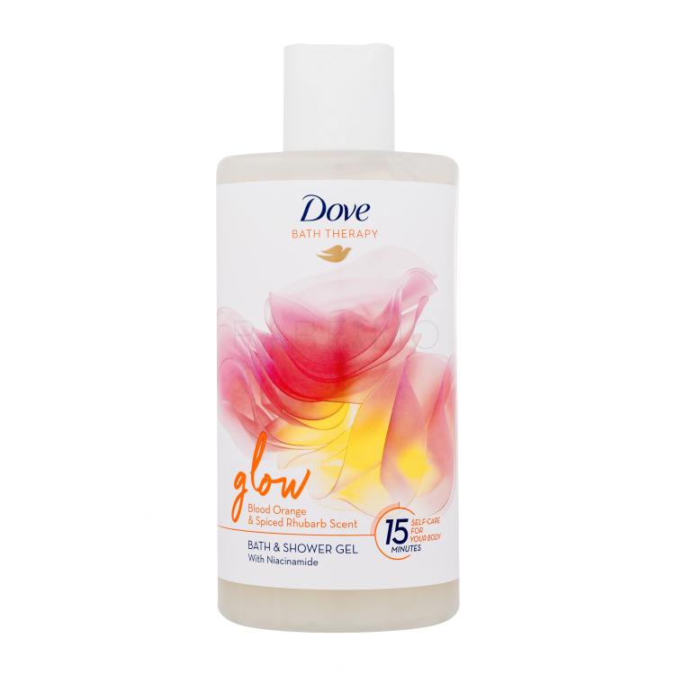 Dove Bath Therapy Glow Bath &amp; Shower Gel Gel za prhanje za ženske 400 ml