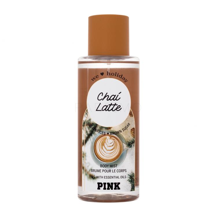Victoria´s Secret Pink Chai Latte Sprej za telo za ženske 250 ml