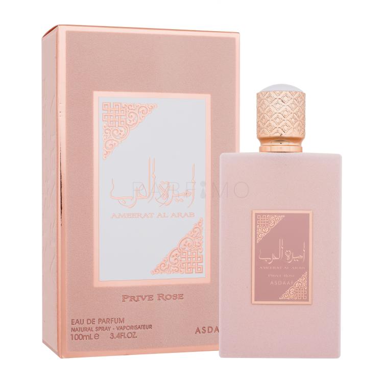 Asdaaf Ameerat Al Arab Prive Rose Parfumska voda za ženske 100 ml