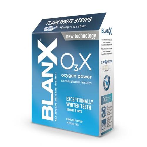 BlanX O3X Oxygen Power Flash White Strips Beljenje zob Set