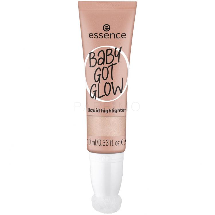 Essence Baby Got Glow Liquid Highlighter Osvetljevalec za ženske 10 ml Odtenek 10 Sassy In Silk