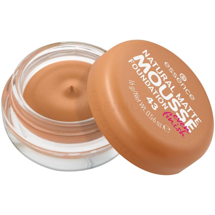 Essence Natural Matte Mousse Puder za ženske 16 g Odtenek 43