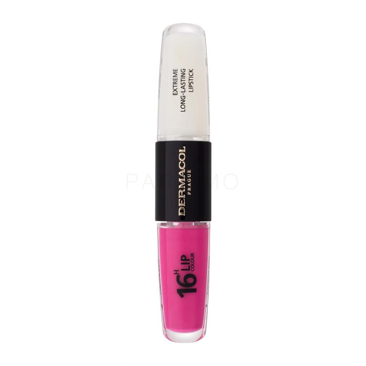 Dermacol 16H Lip Colour Extreme Long-Lasting Lipstick Šminka za ženske 8 ml Odtenek 18