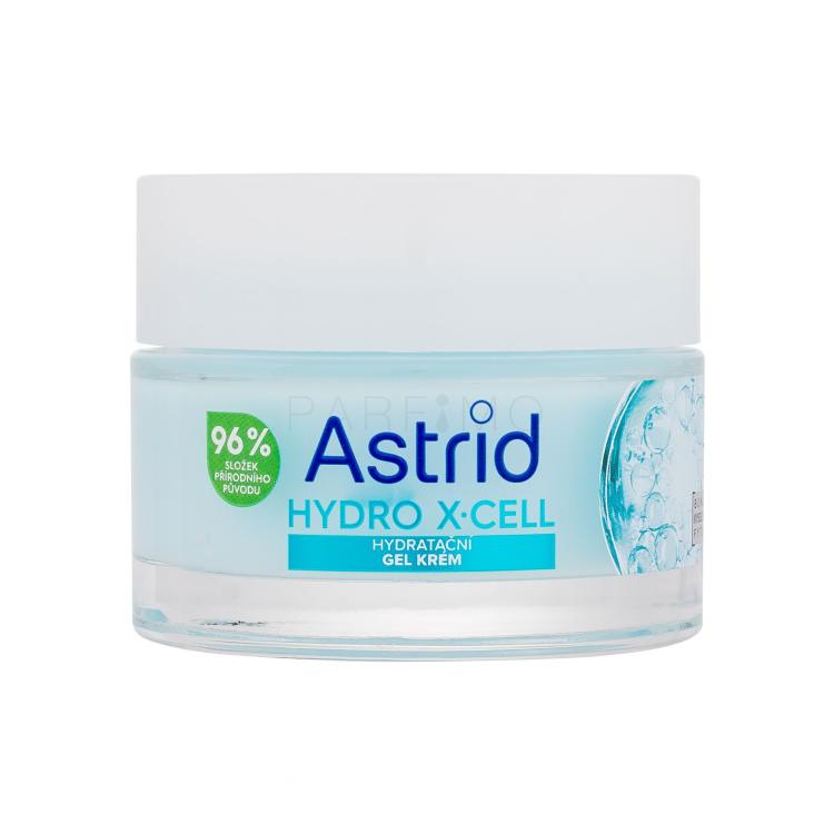 Astrid Hydro X-Cell Hydrating Gel Cream Dnevna krema za obraz za ženske 50 ml