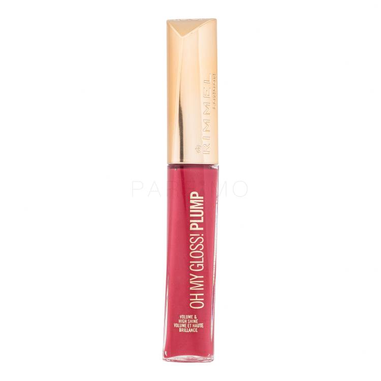 Rimmel London Oh My Gloss! Plump Glos za ustnice za ženske 6,5 ml Odtenek 501 Raspberry Sundae