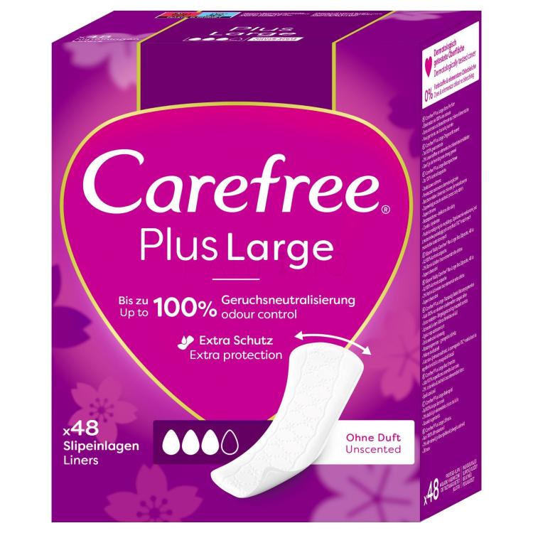 Carefree Plus Large Unscented Ščitniki perila za ženske Set