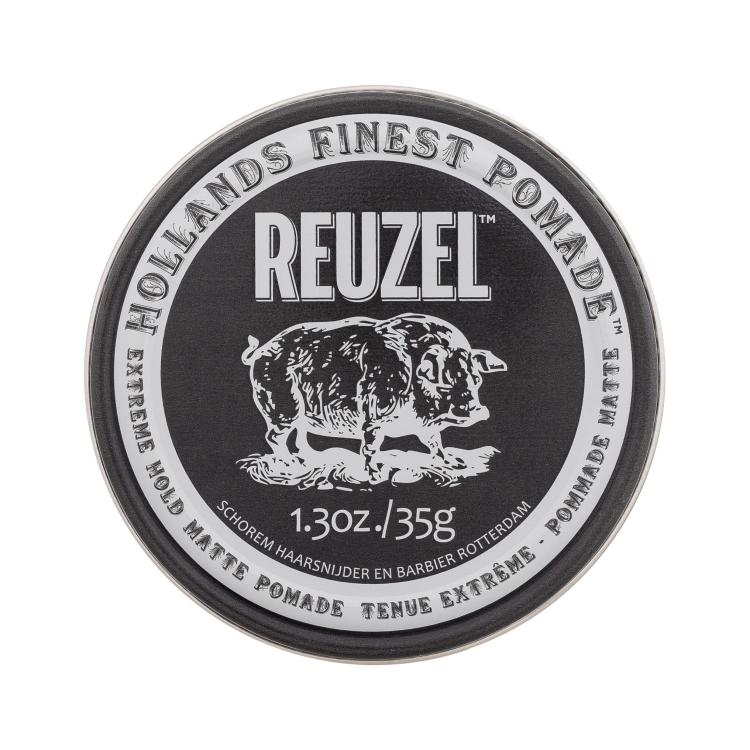 Reuzel Hollands Finest Pomade Extreme Hold Matte Pomade Krema za lase za moške 35 g