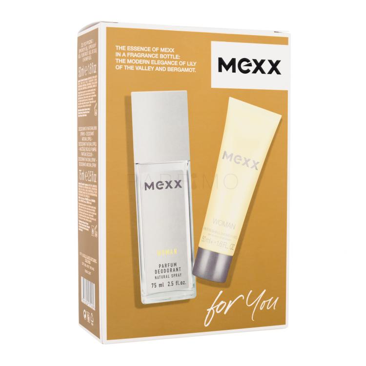 Mexx Woman Darilni set deodorant 75 ml + gel za prhanje 50 ml poškodovana škatla