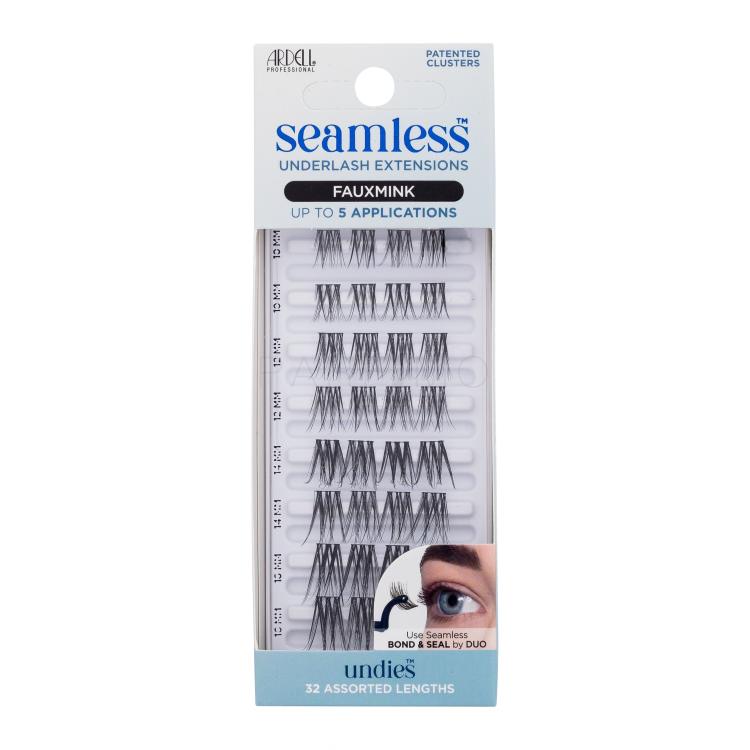 Ardell Seamless Underlash Extensions Faux Mink Umetne trepalnice za ženske Set