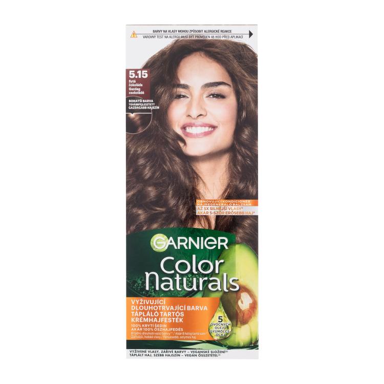 Garnier Color Naturals Barva za lase za ženske 40 ml Odtenek 5.15 Rich Chocolate