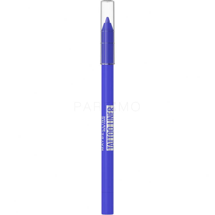 Maybelline Tattoo Liner Gel Pencil Svinčnik za oči za ženske 1,3 g Odtenek 819 Galactic Cobalt